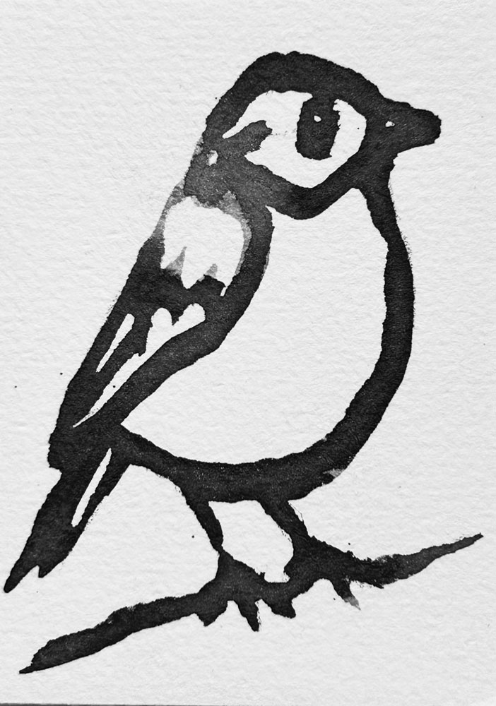 Baby Kontrastbild in Schwarz-Weiß